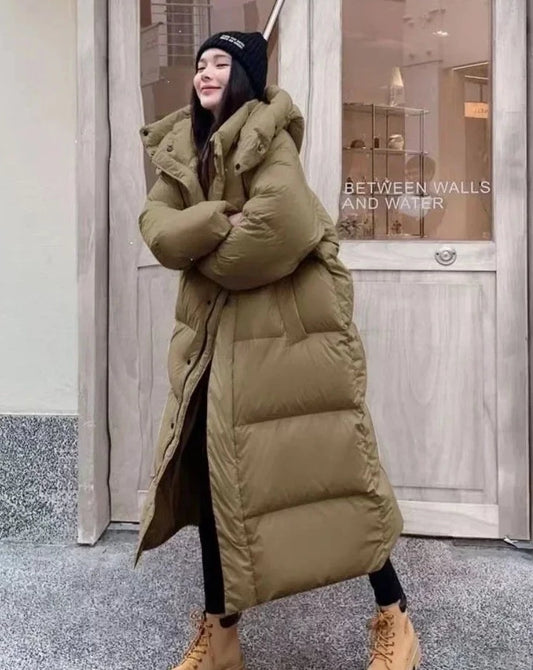 Hooded Cozy Long Winter Jacket
