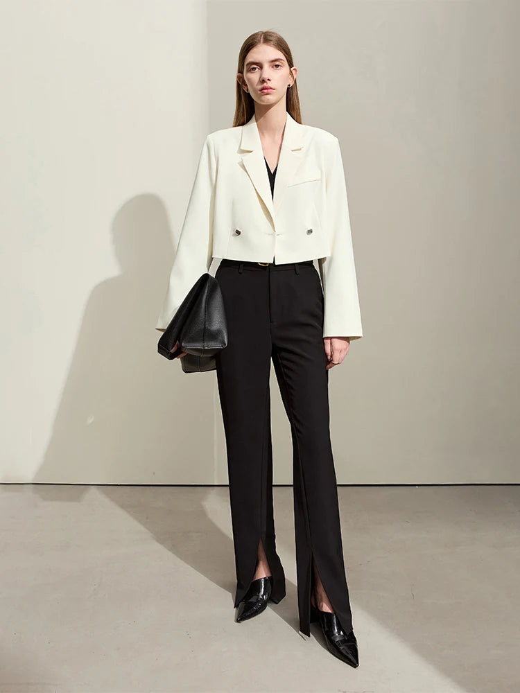 Minimalism Loose V-Neck Blazer