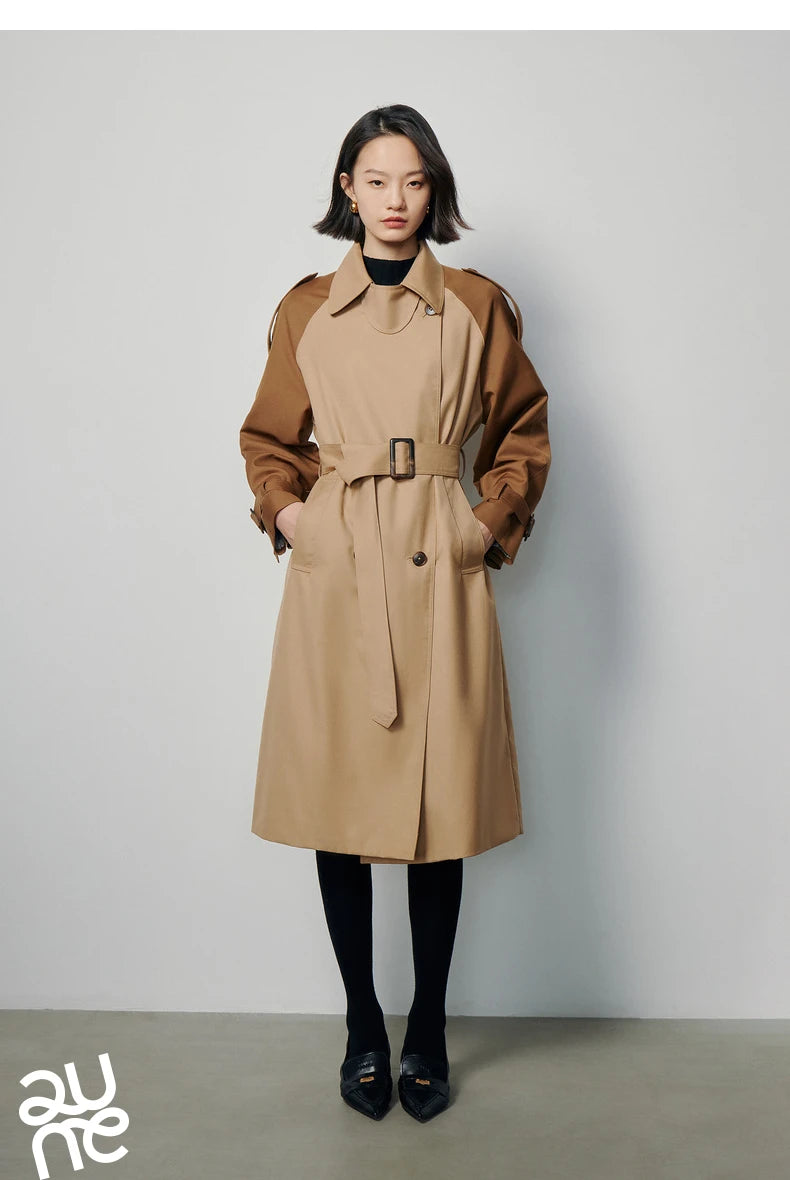 Mid-Length Trench Coat