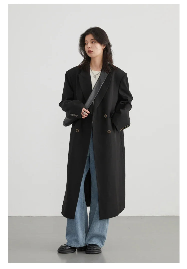 Classic Long Trench Coat