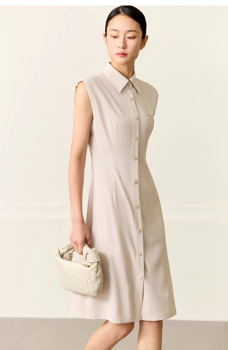 Minimalism Sleeveless Dress