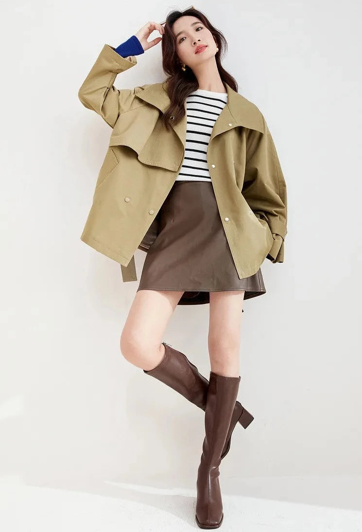 Short Trench Coat