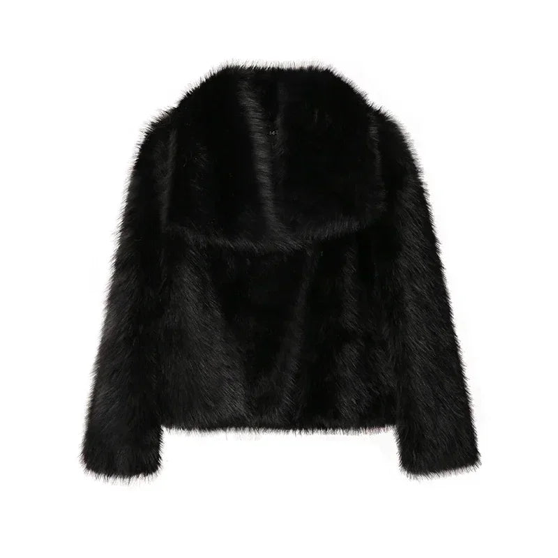 Fluffy Fur Coat - BEYOND FASHION