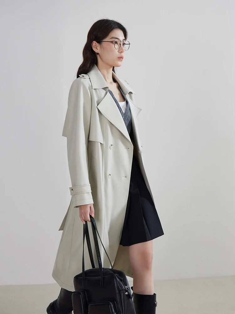 Classic Long Trench Coat