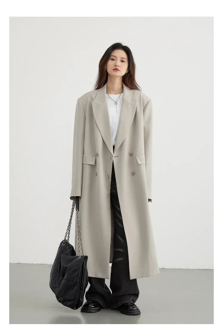 Classic Long Trench Coat