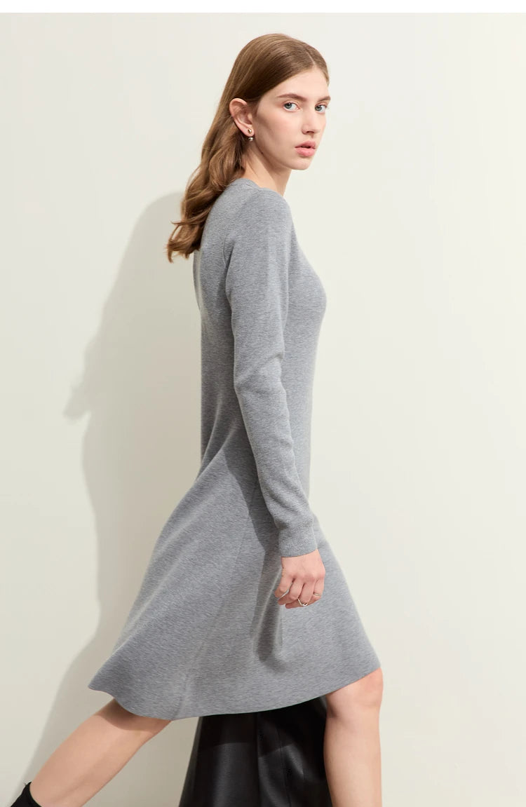 Minimalist Knitted Dress