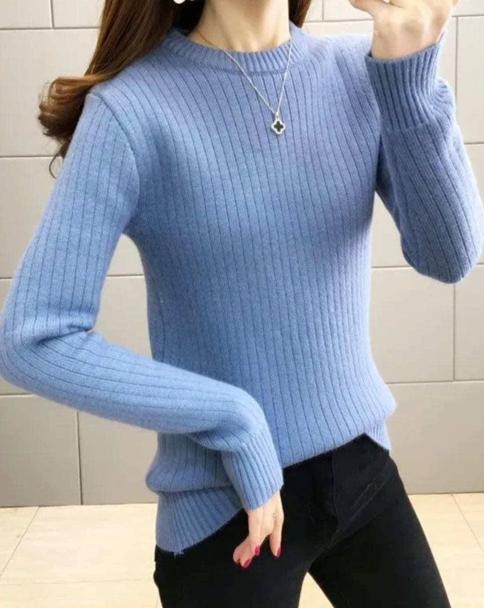 Round Neck Warm Sweater