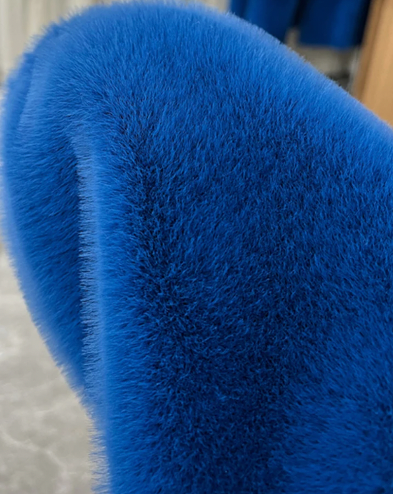 Long Oversized Faux Fur Coat