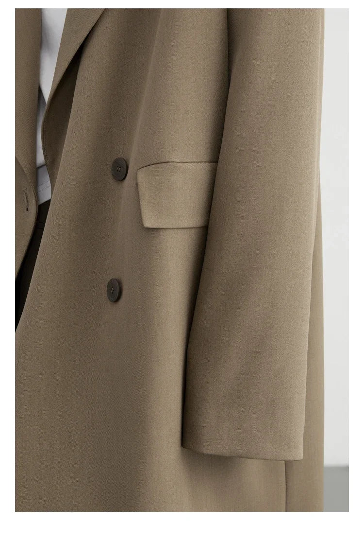 Classic Long Trench Coat