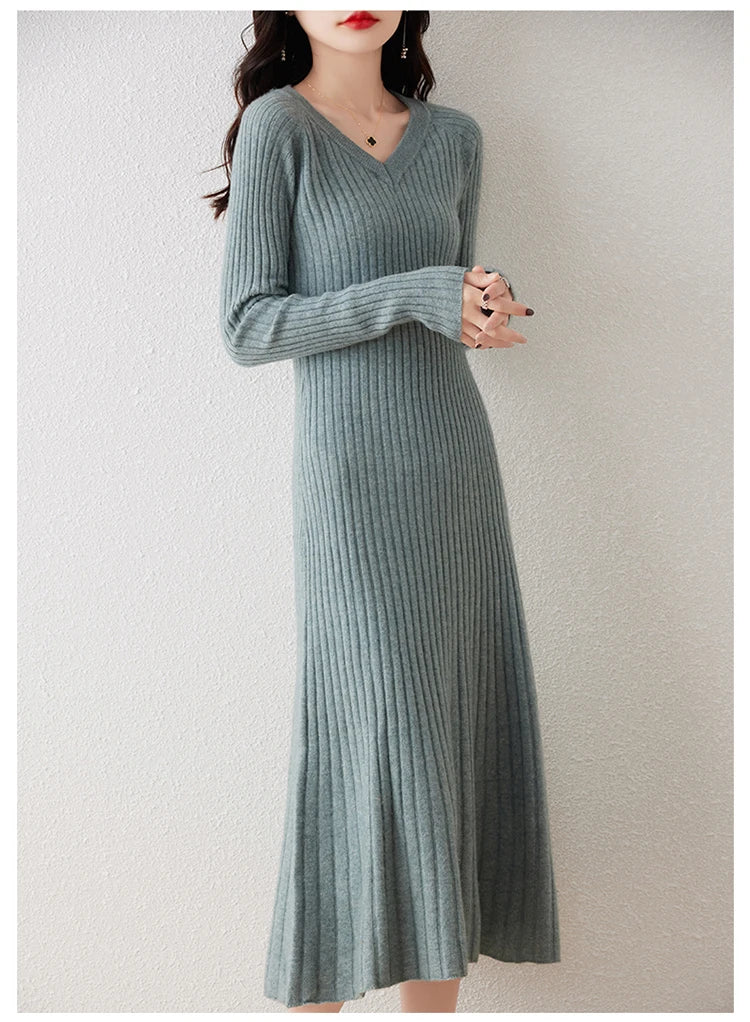 Wool Sweater Dress