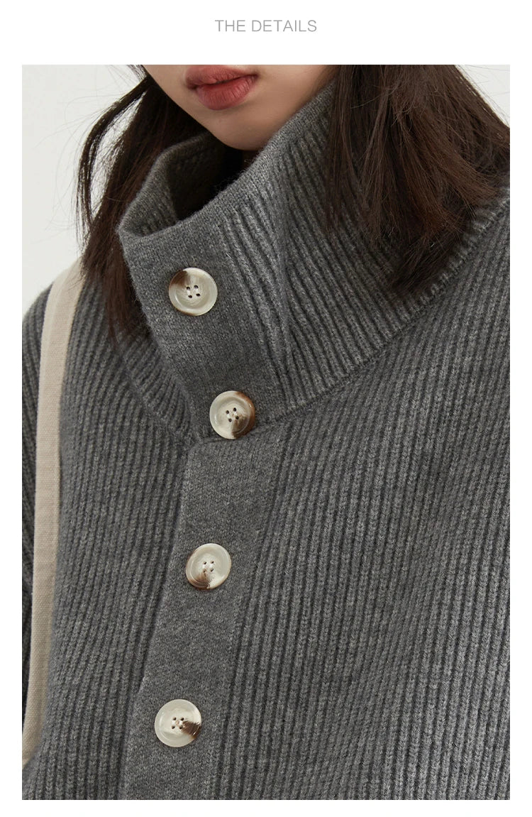 Loose Casual  Knitted Cardigan