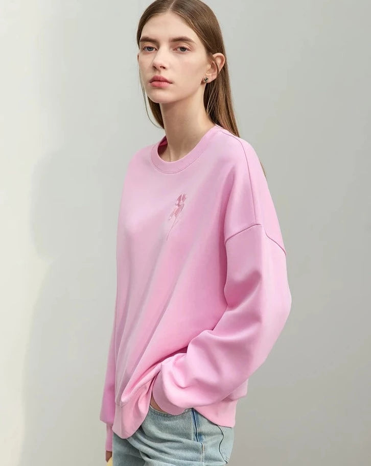 Minimalism Loose Sweatshirt