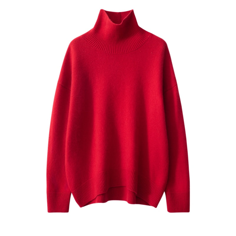 Turtleneck Cashmere Sweater