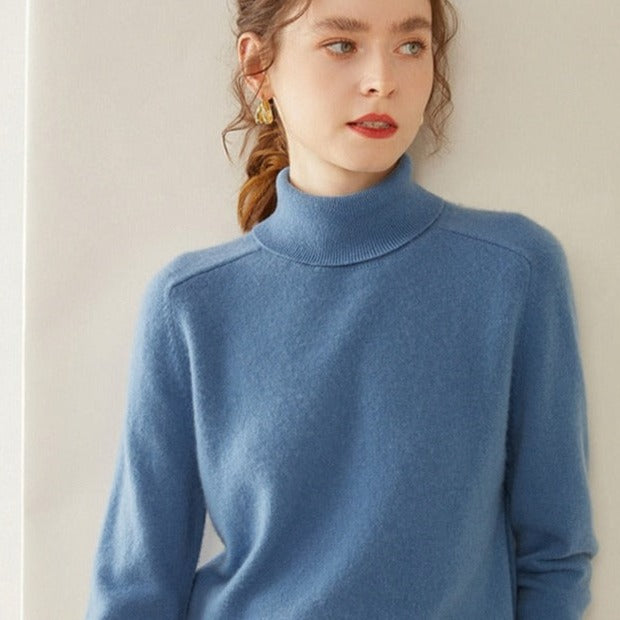 Cashmere Turtleneck Sweater - BEYOND