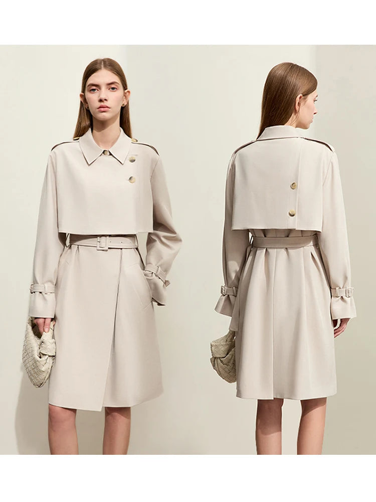 Minimalism Trench Coats