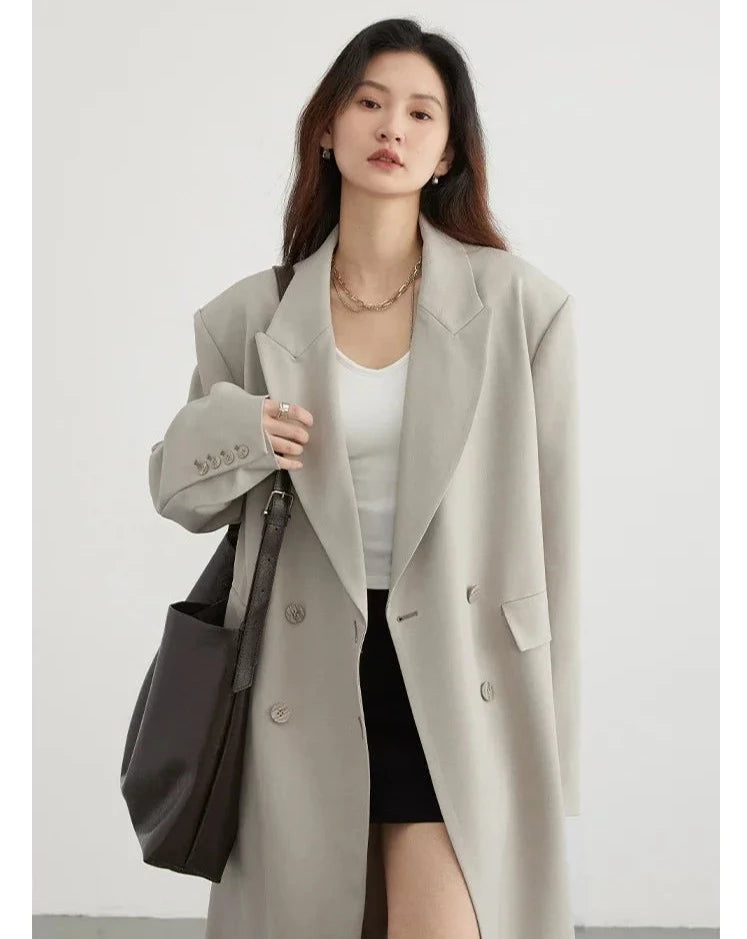 Classic Long Trench Coat