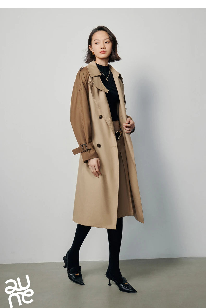 Mid-Length Trench Coat