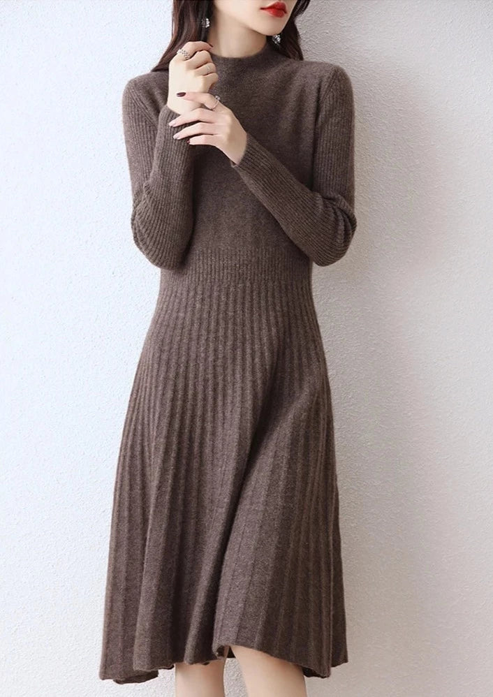Merino Wool Long Dress