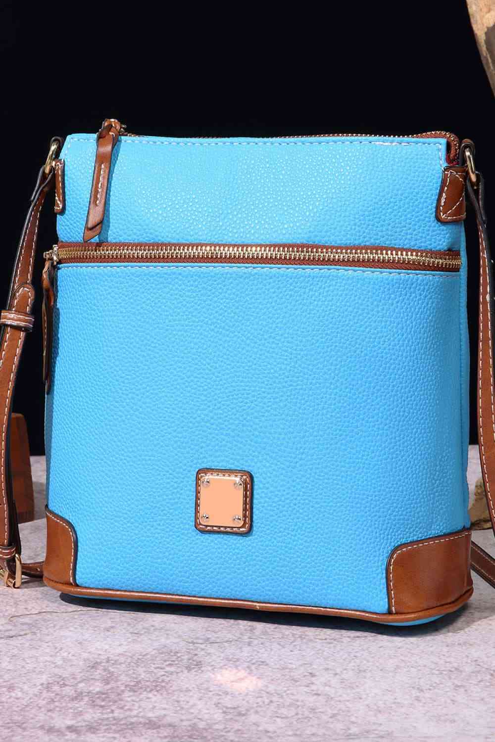 PU Leather Crossbody Bag - BEYOND FASHION