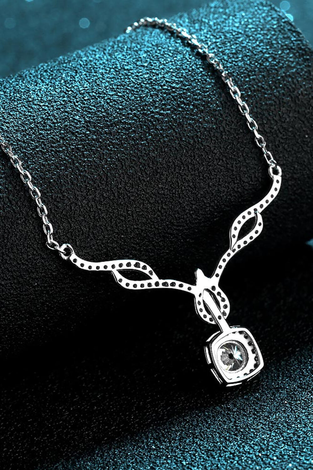 Moissanite Pendant Necklace