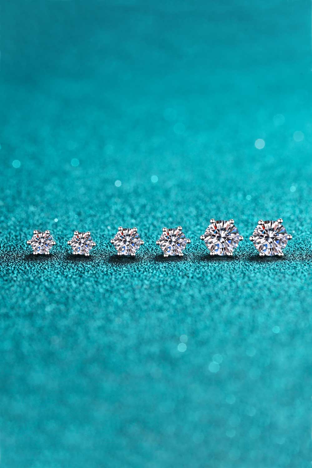 Moissanite Stud Earrings