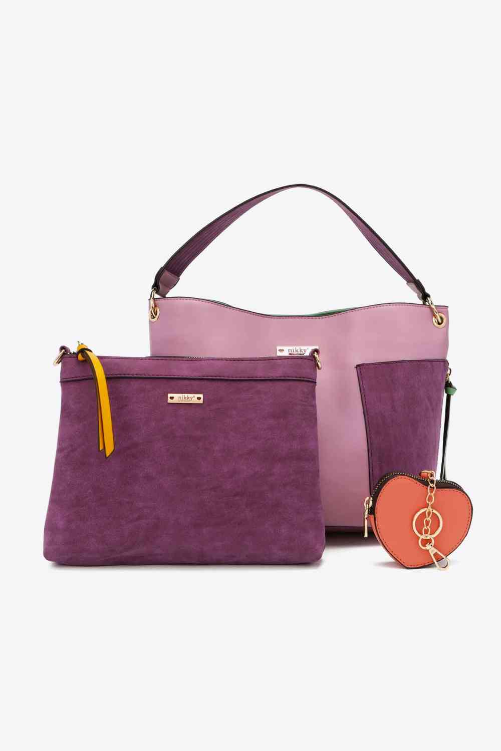 Nicole Lee USA Sweetheart Handbag Set - BEYOND FASHION