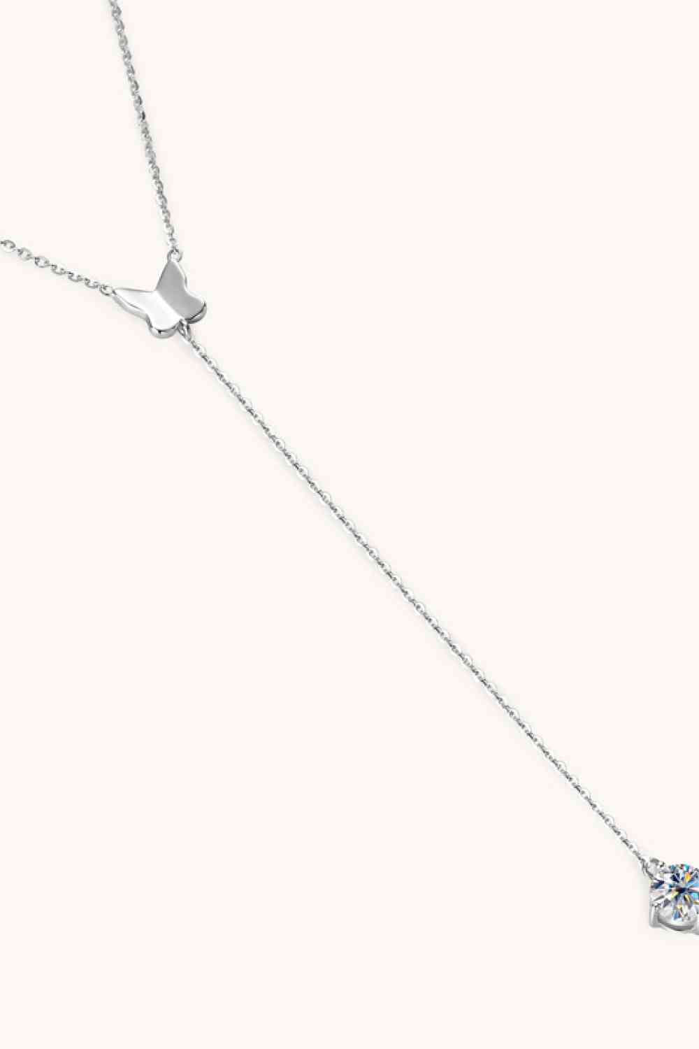 1 Carat Moissanite 925 Sterling Silver Necklace - BEYOND