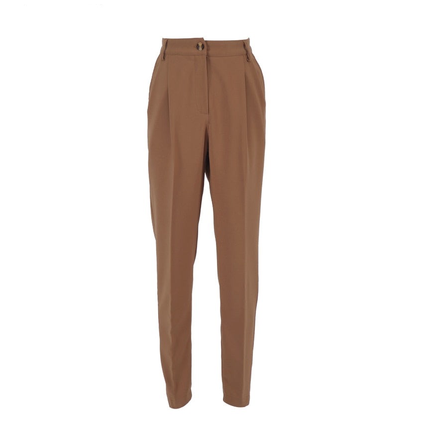 Wide Top And High Waist Pants Suit