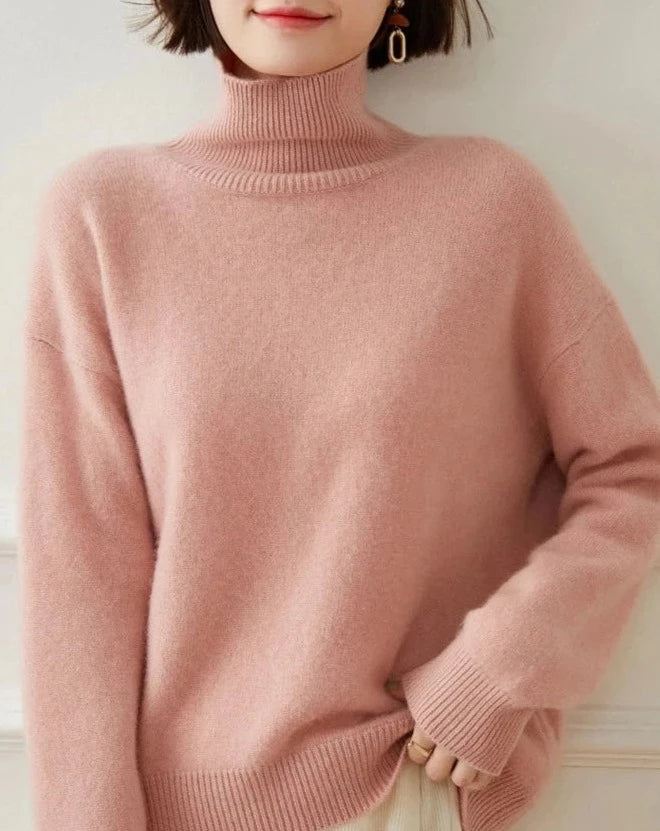 Cashmere Turtleneck Sweater - BEYOND