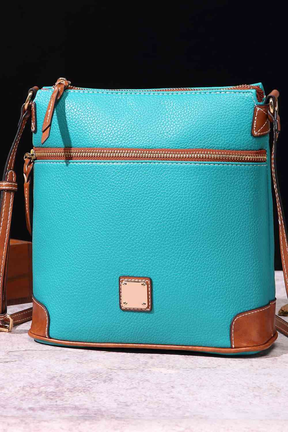 PU Leather Crossbody Bag - BEYOND FASHION