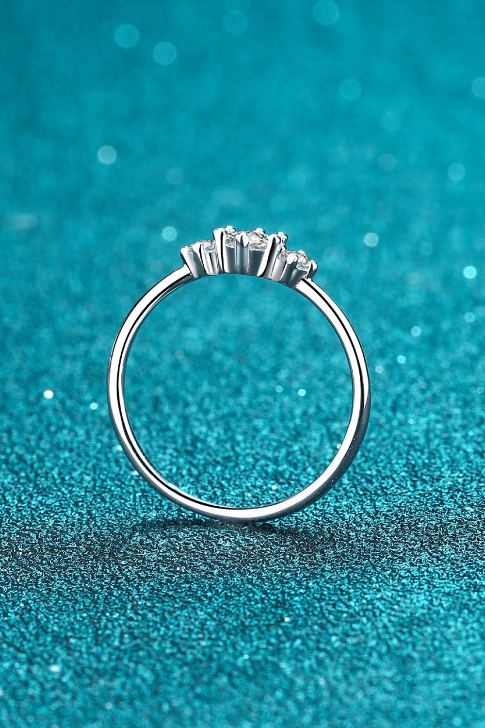 Moissanite 925 Sterling Silver Ring