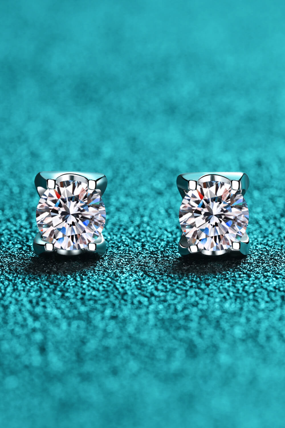 Moissanite Stud Earrings