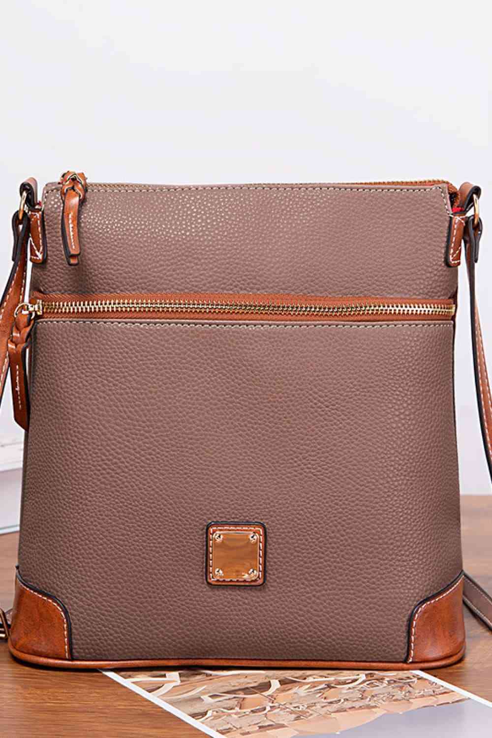 PU Leather Crossbody Bag - BEYOND FASHION