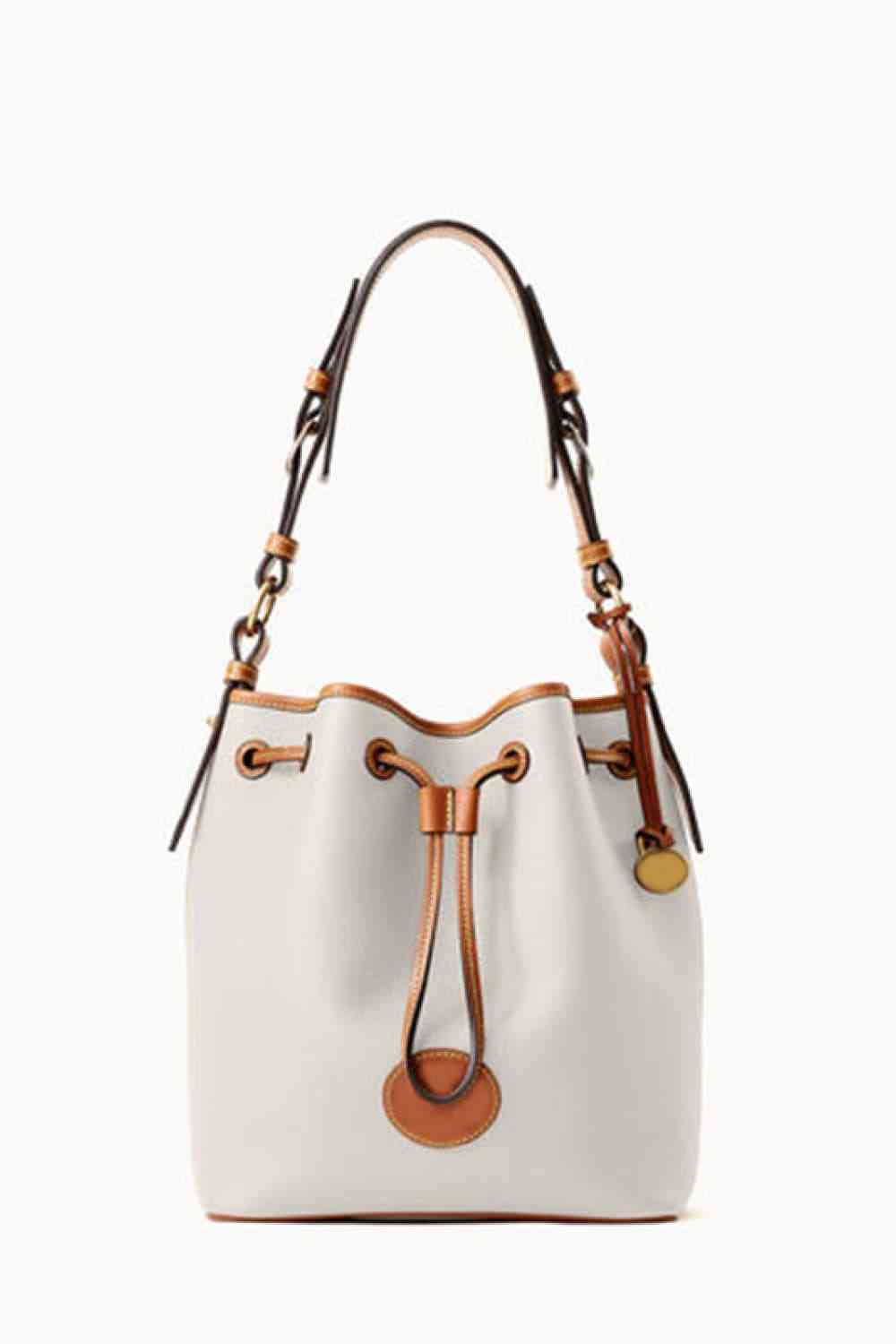 PU Drawstring Bucket Bag - BEYOND FASHION