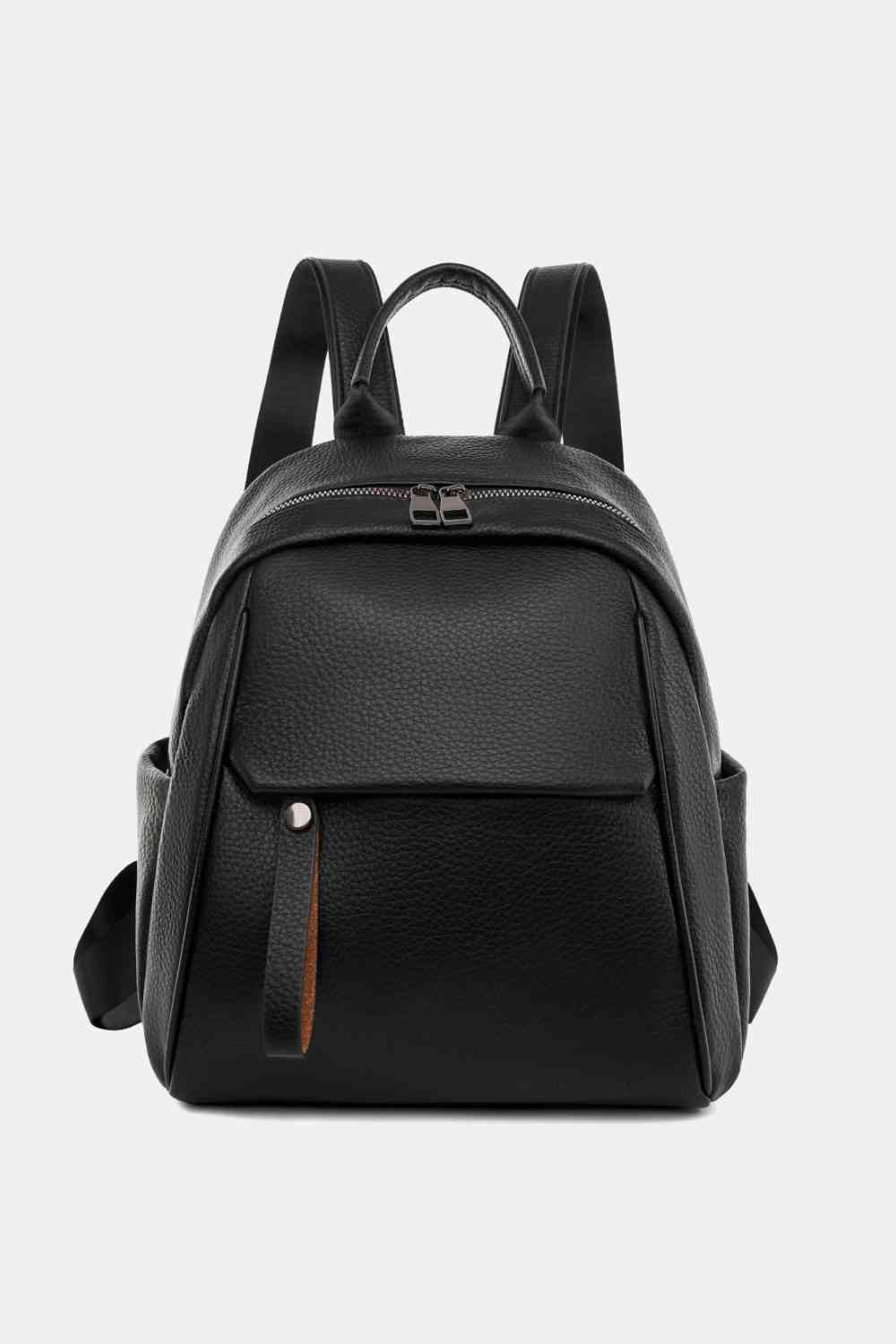 Medium PU Leather Backpack - BEYOND FASHION