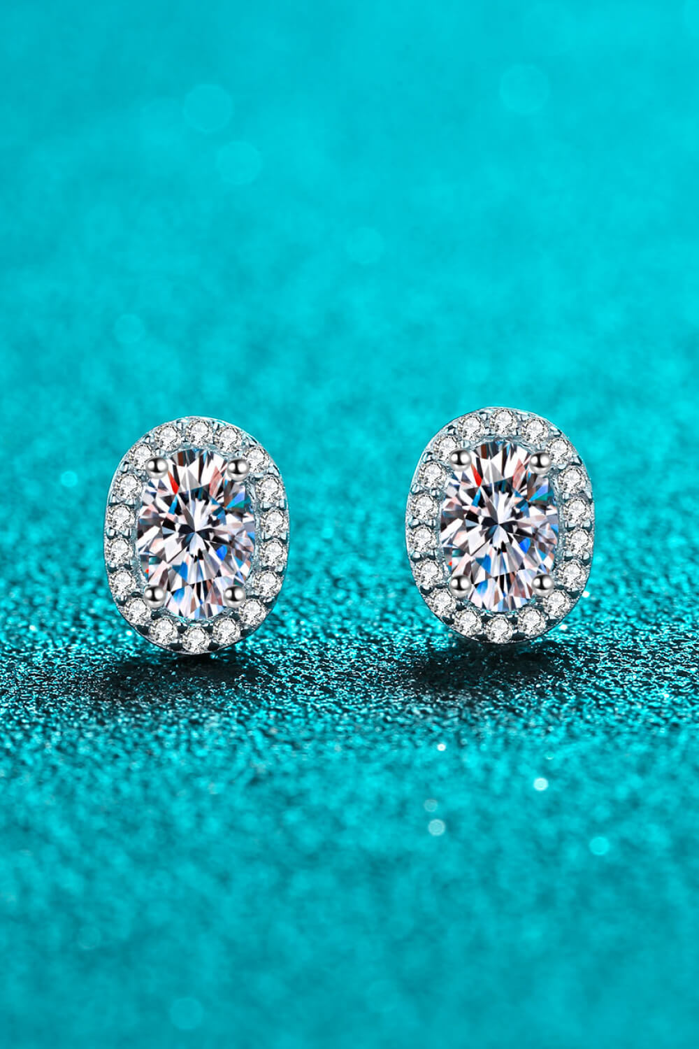 Moissanite Stud Earrings