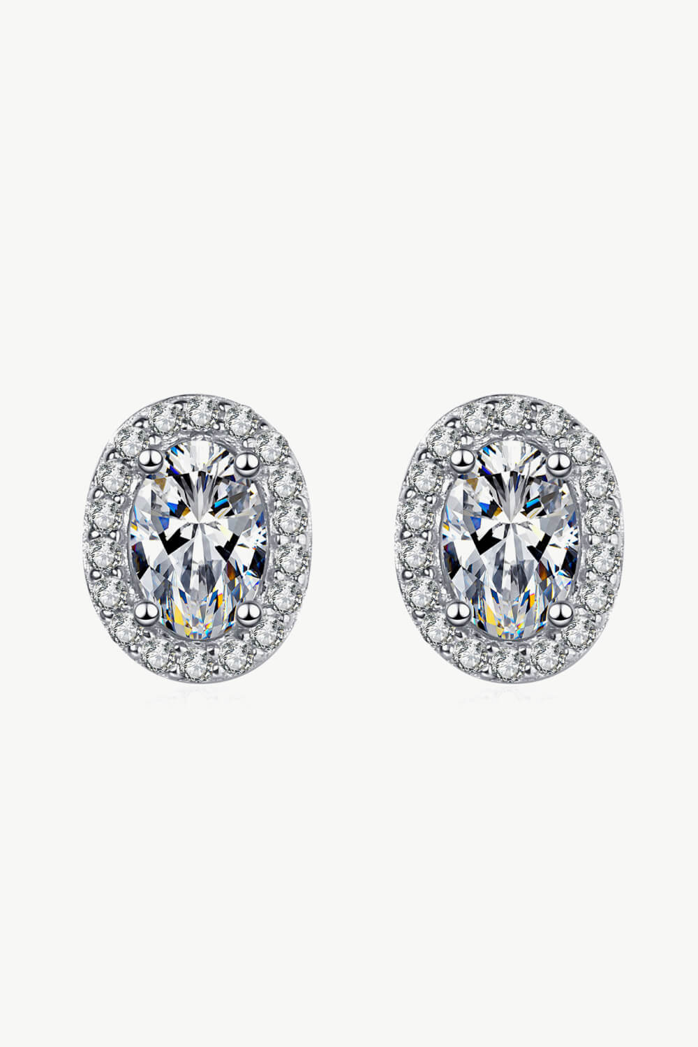 Moissanite Stud Earrings