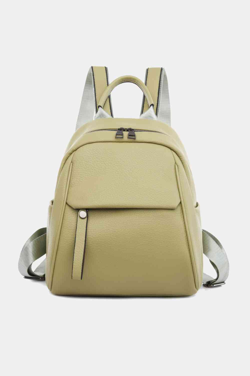 Medium PU Leather Backpack - BEYOND FASHION