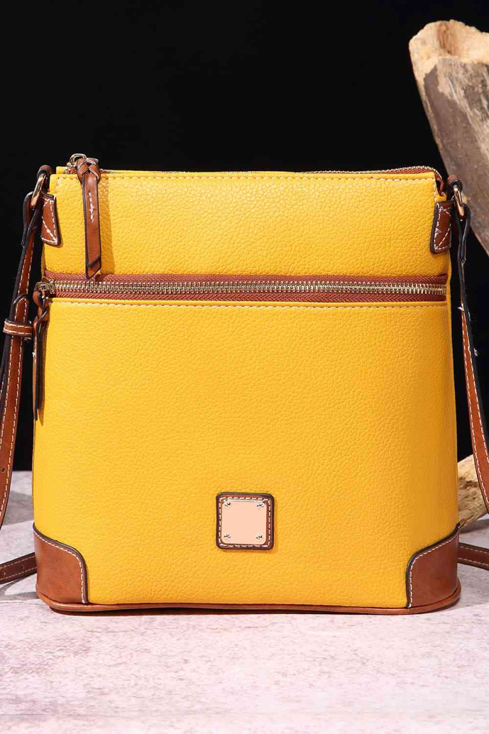 PU Leather Crossbody Bag - BEYOND FASHION