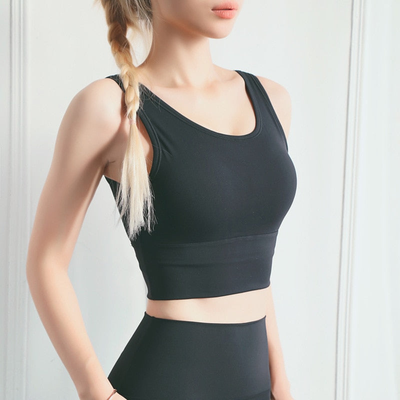 Seamless Crop Top & High Waist Leggings